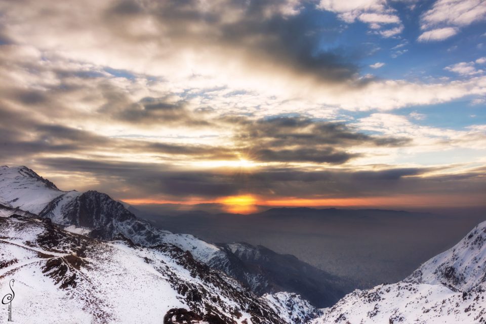 #iran #Touchal #sunrise #panaroma